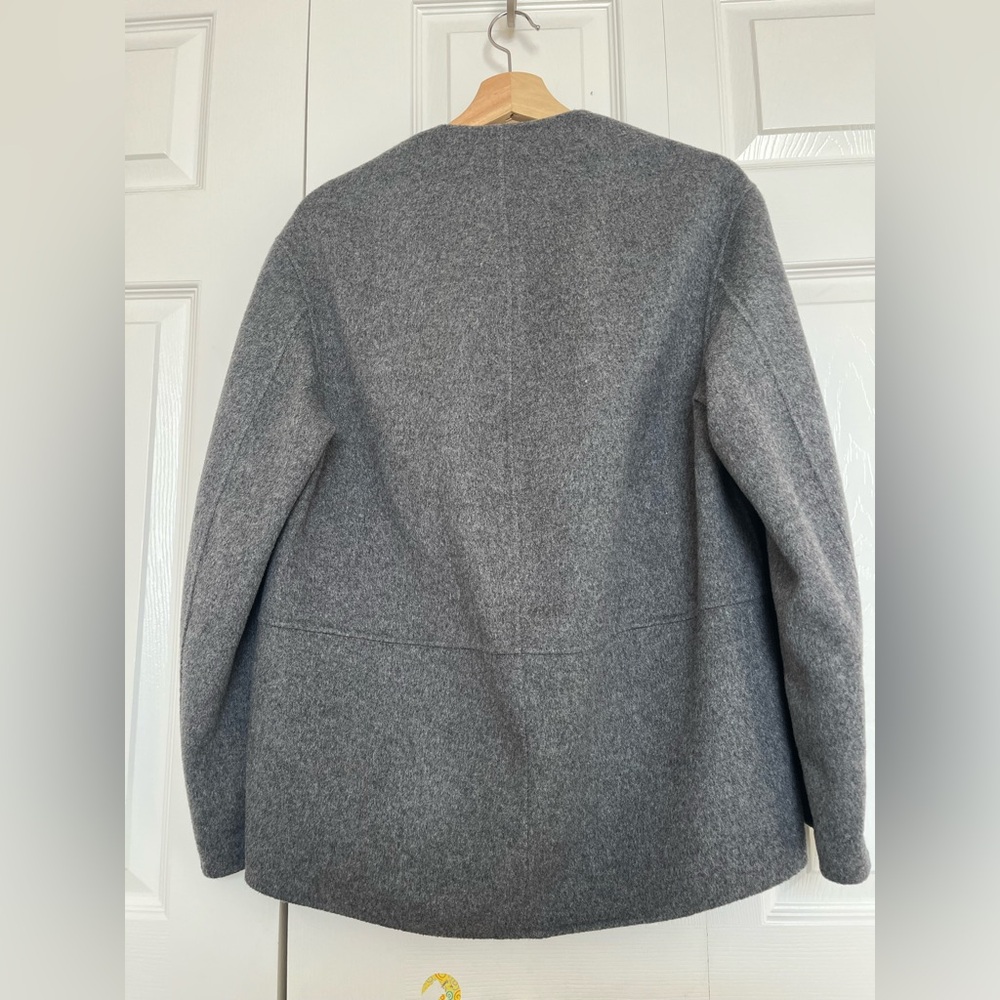 Cos double faced wool blouse top - Picture 3 of 7
